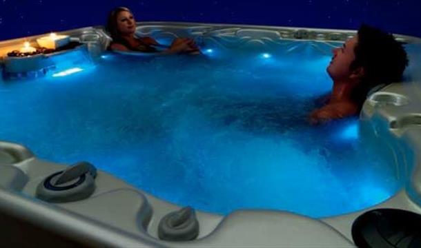 Hot tub, Pittman House, The Grove, Paignton, Devon