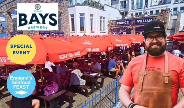 Flame & Feast: The Seafood BBQ Experience, part of England's Seafood FEAST