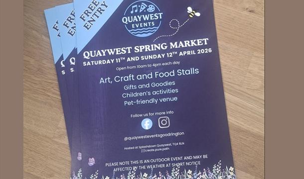Quaywest Spring Market, Quaywest Paignton