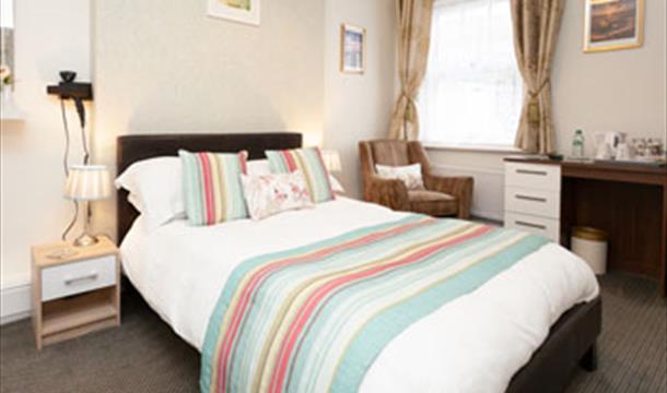 Double Bedroom, Ravenswood, Babbacombe Road, Torquay, Devon