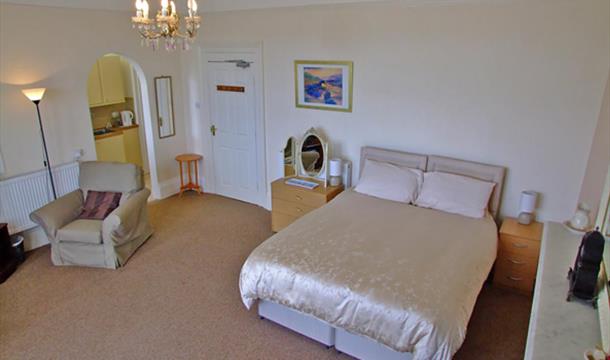 Bedroom at Redsands Villa Apartments, Paignton, Devon