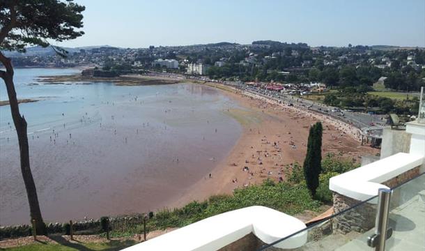 View from Riviera Apartment, Riviera Mansion, Torquay, Devon