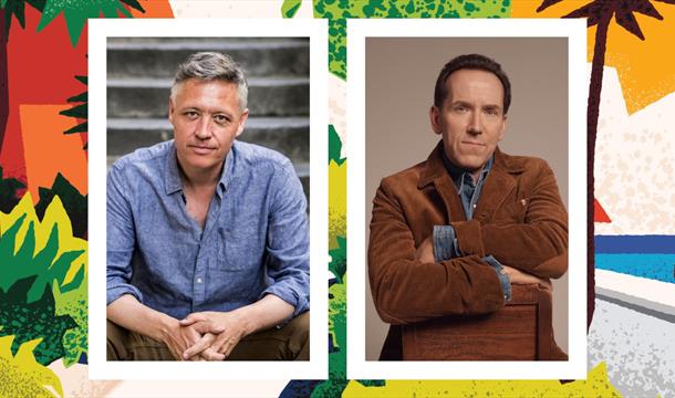 Robert Thorogood and Ben Miller: A Caribbean Mystery, torre abbey, , part of the Agatha Christie Festival