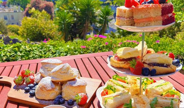 Afternoon Tea, Robin Hill Hotel, Braddons Hill Road, Torquay