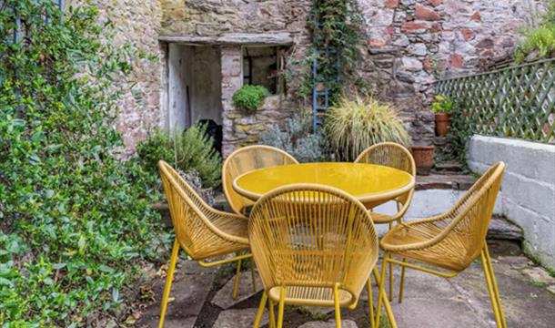 Outside Seating, Rose Cottage, Higher Street, Brixham