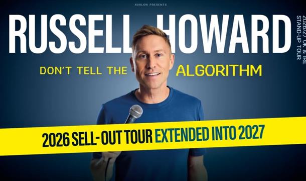 Russell Howard - Don't Tell The Algorithm, Princess Theatre, Torquay