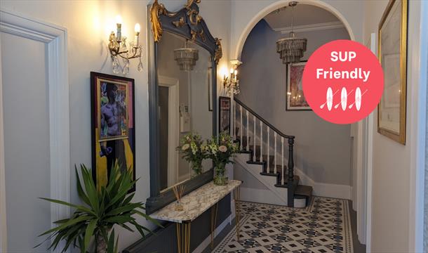 Villa Marina Guest House hallway