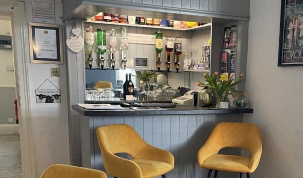 Bar area, Babbacombe Palms Guesthouse
