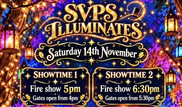 Sherwell Valley Primary School Illuminates, fire show