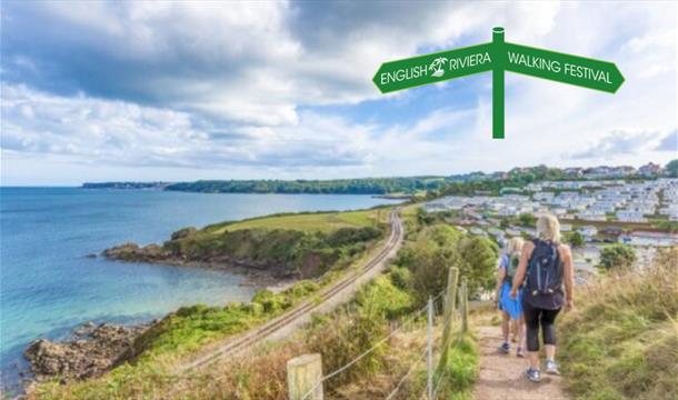 2 walkers taking part in the South West Coast Path Adverture walk