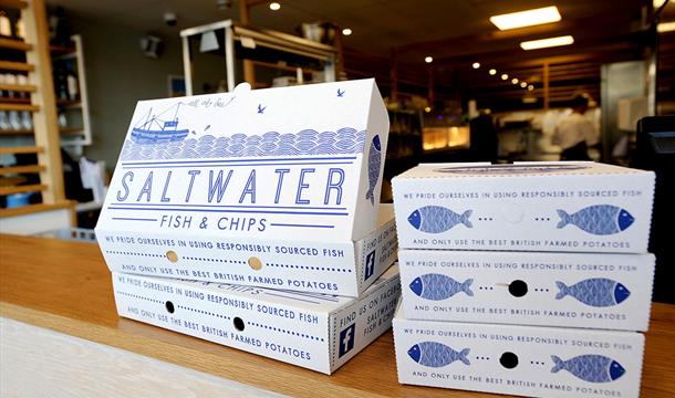 Saltwater Fish Restaurant and Takeaway, Torquay, Devon