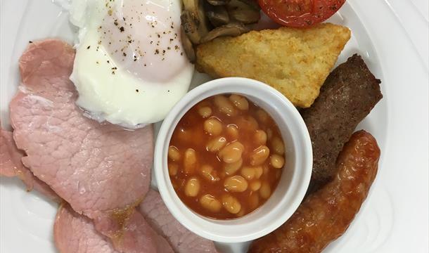 Breakfast, Sampford House, Brixham, Devon