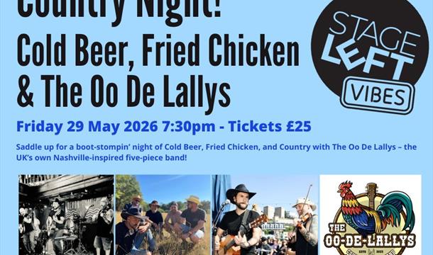 Stage Left Vibes: Cold Beer, Fried Chicken, and Country with The Oo De Lallys