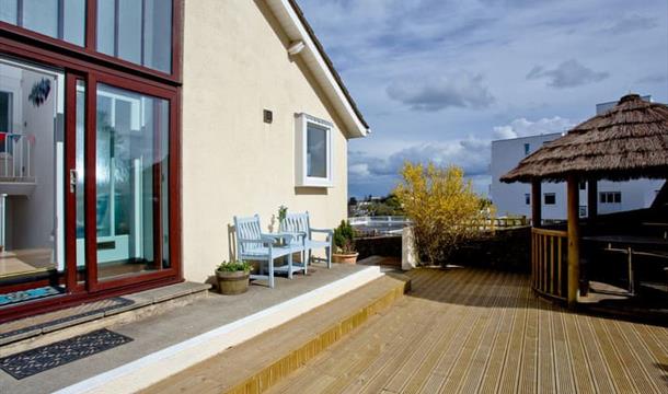 Exterior and view, Sea Salt Lodge, St Lukes Road North, Torquay, Devon