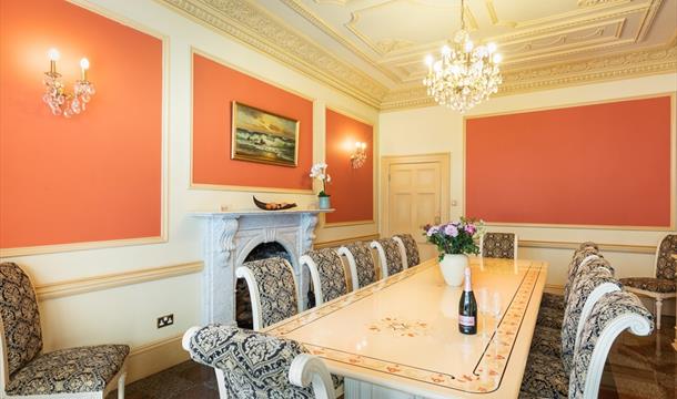 Dining Room, Singleton Manor, Higher Woodfield Road, Torquay, Devon