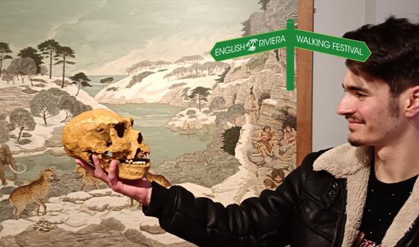 Walking with Mammoths and Neanderthals part of the English Riviera Walking Festival