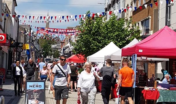 Street and Craft Market, Torquay, Devon