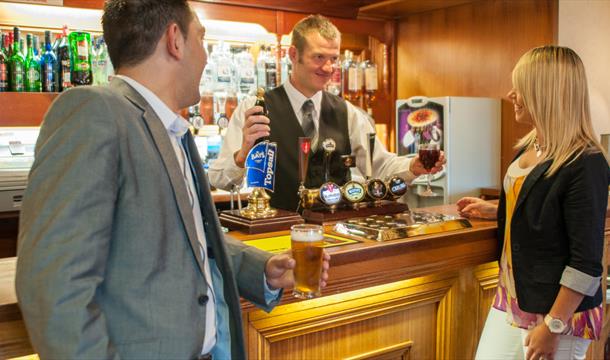 Bar at The Templestowe Hotel, Torquay, Devon