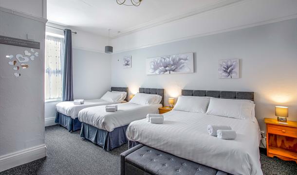 Family Room at The Barclay Guest House, Garfield Road, Paignton, Devon