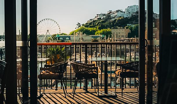 The Yacht, Torquay - Overlooking the harbour