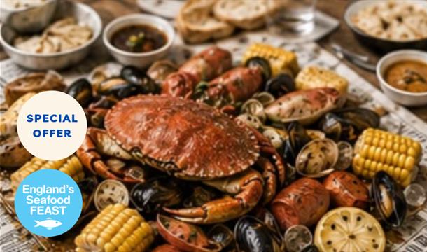 Tides Seafood Boil, England's Seafood FEAST