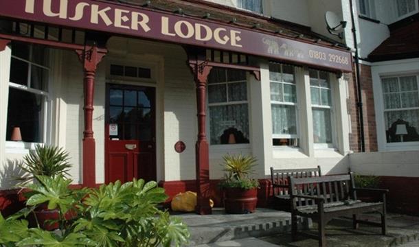 Entrance, Tusker Lodge, Torquay, Devon