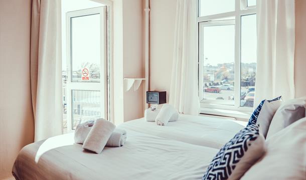 Bedroom, Beach Hotel Torbay, Paignton, Devon