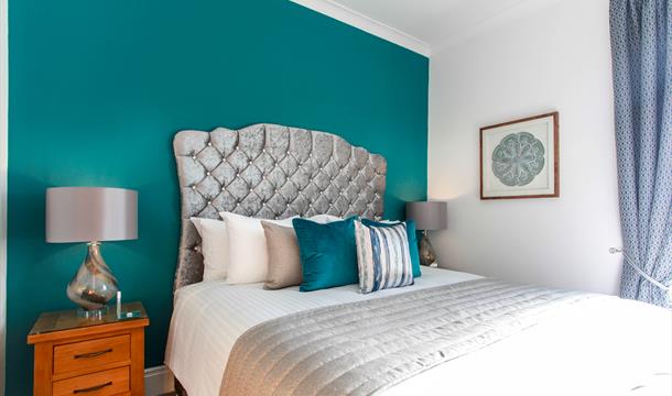 First Floor Bedroom Three at Tyndale, Torquay, Devon