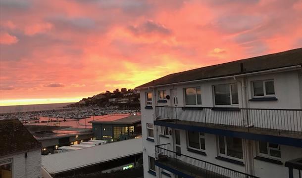 Sunset from Torbay View, 10 Dolphin Court