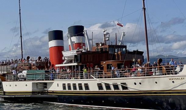 Visit of the Waverley Paddle Steamer