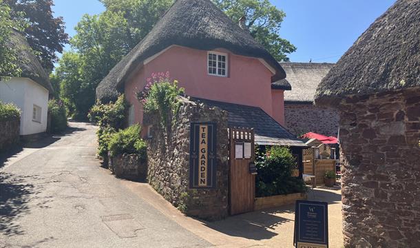 Approach to Weavers Cottage, Cockington, Torquay, Devon