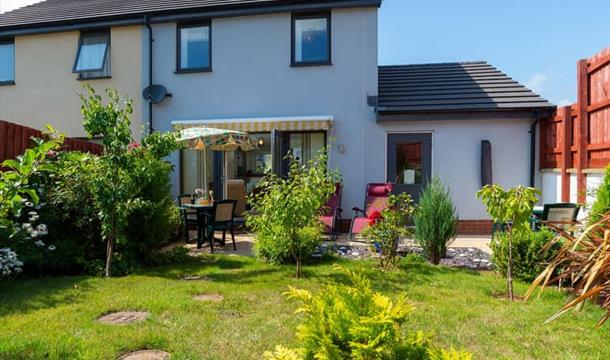 Rear garden, Whiterock Close, Paignton, Devon