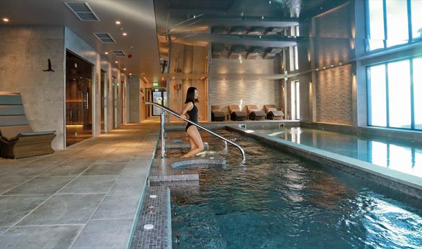 Spa area at Lincombe Hall Hotel & Spa, Torquay, Devon