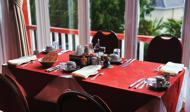 Breakfast, The Robin Hill Hotel, Torquay, Devon