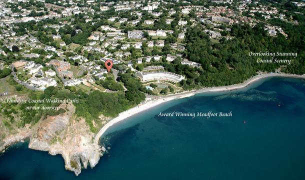 The area of Meadfoot, Torquay, Devon