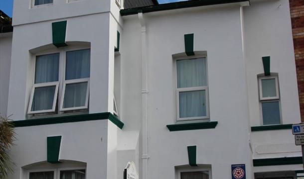 Front of Rosemead Guest House, Paignton, Devon