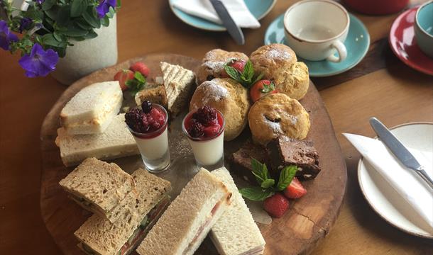 Occombe Farm Cafe, Afternoon tea