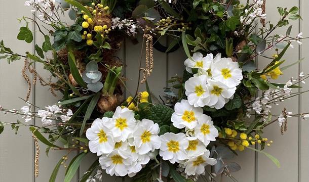 Spring Wreath Making Workshop - Occombe Farm, Paignton