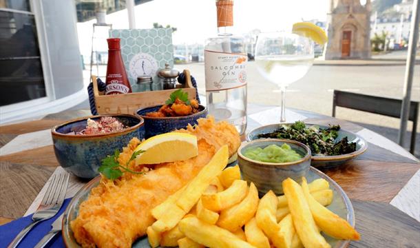 Saltwater Fish Restaurant and Takeaway, Torquay, Devon