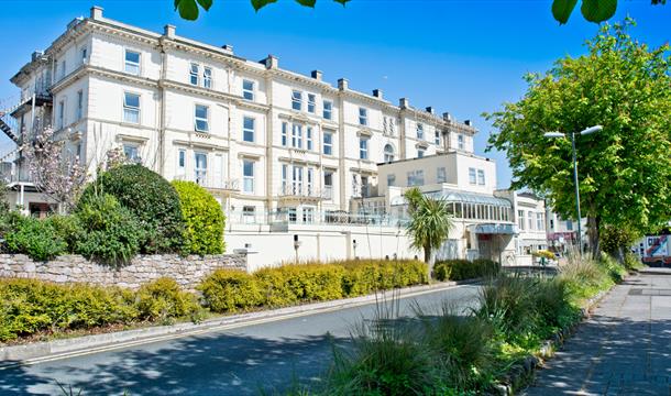 Rear of TLH Victoria Hotel, Torquay, Devon