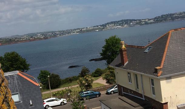 Views across the Bay from Stanley House, Paignton, Devon