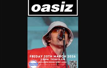Oasiz - Oasis Tribute - (18+ or 15+ with Adult)