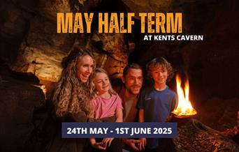 May half-term at kents cavern