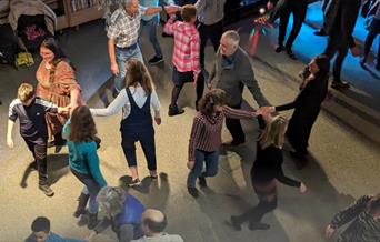 Ceilidh Barn Dance, Paignton Library and Information Centre, Paignton