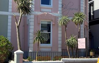 Entrance to 74Belgravia in Torquay, Devon