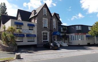 Exterior, The Burlington Hotel, Torquay, Devon