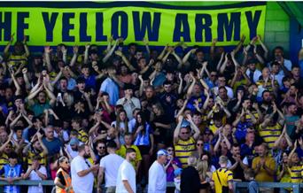 Crowd at Torquay United Football Club