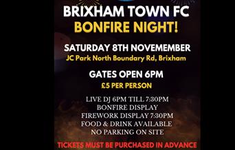 Brixham Town FC Bonfire Night
