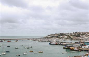 View from 12 Sea View Terrace, Brixham, Devon