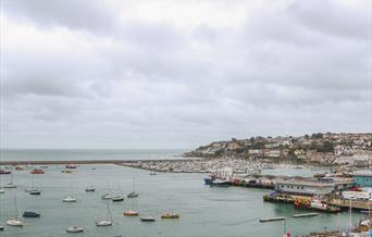 View from 12 Sea View Terrace, Brixham, Devon